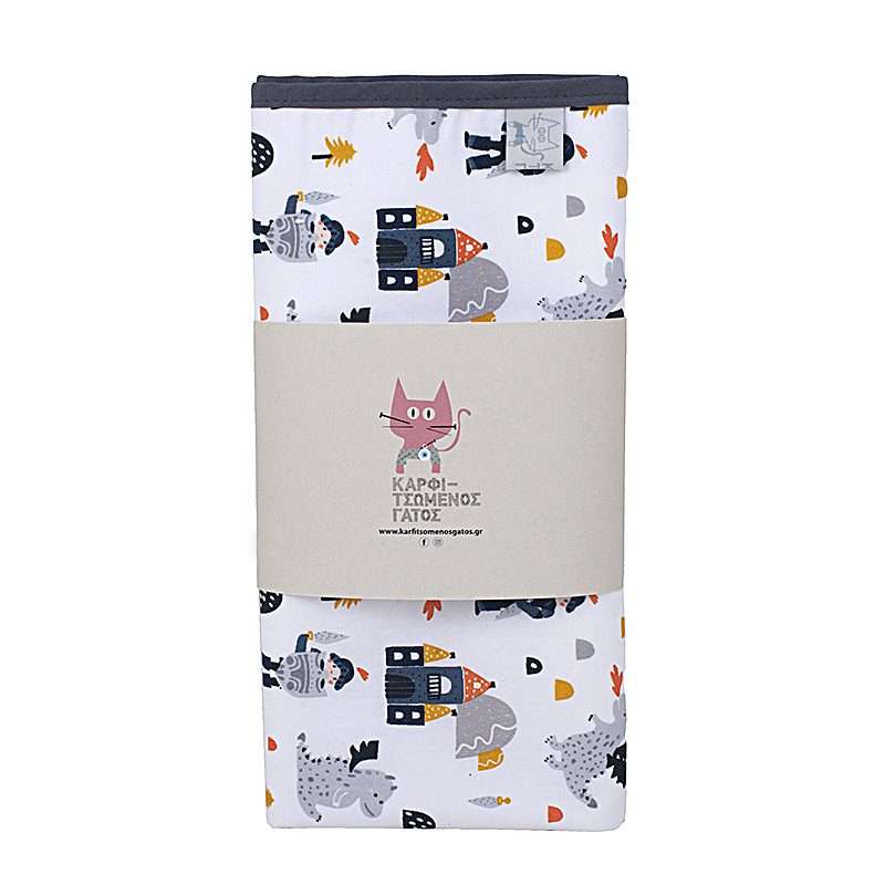 Mbulesë e Papërshkueshme nga Uji për Ndërrimin e Pelenave – Print Knight Castle