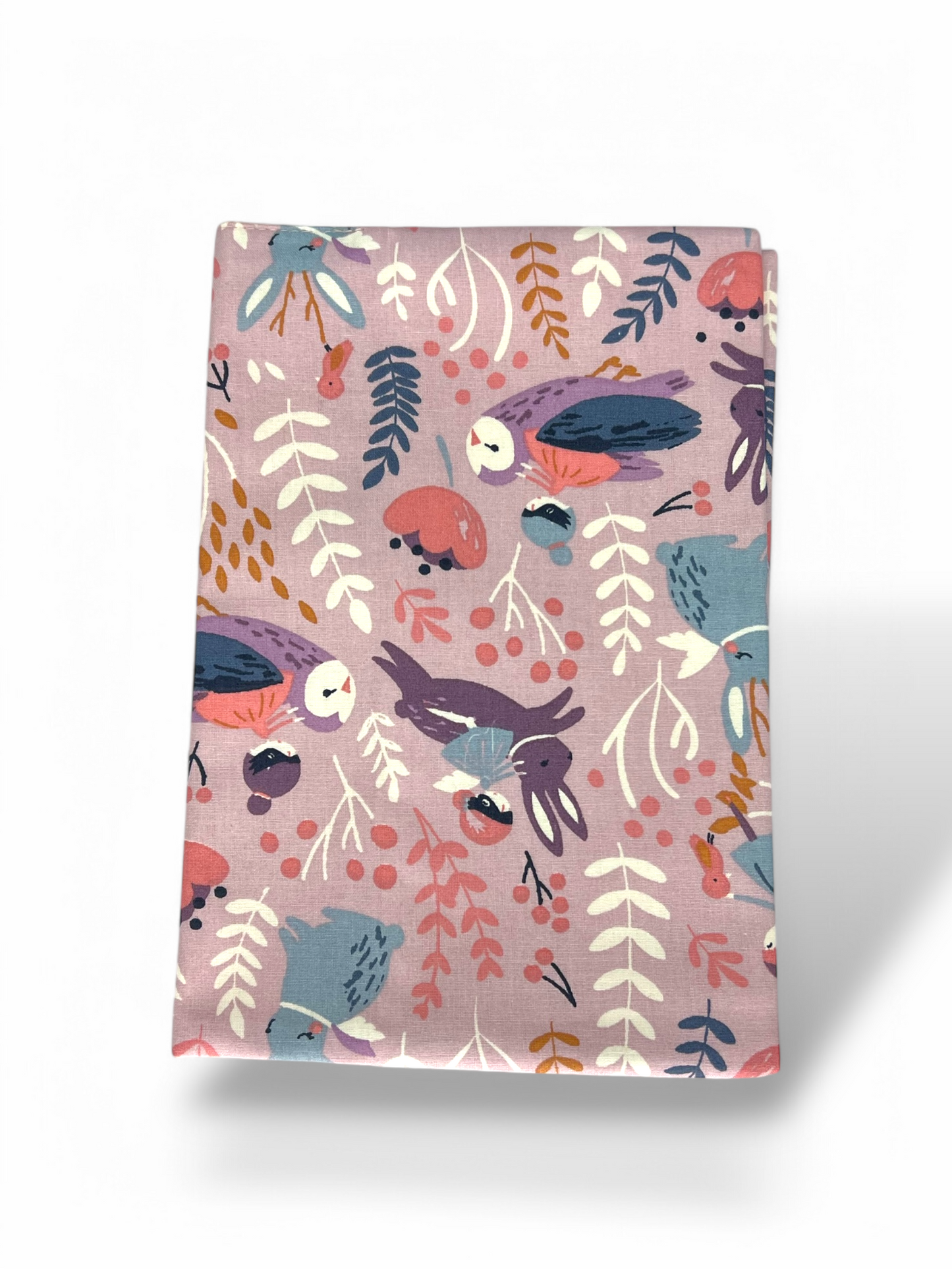 Mbrëmje shëndetësore libri shëndetësor i bërë nga pambuk Oeko-Tex me Owl Forest print