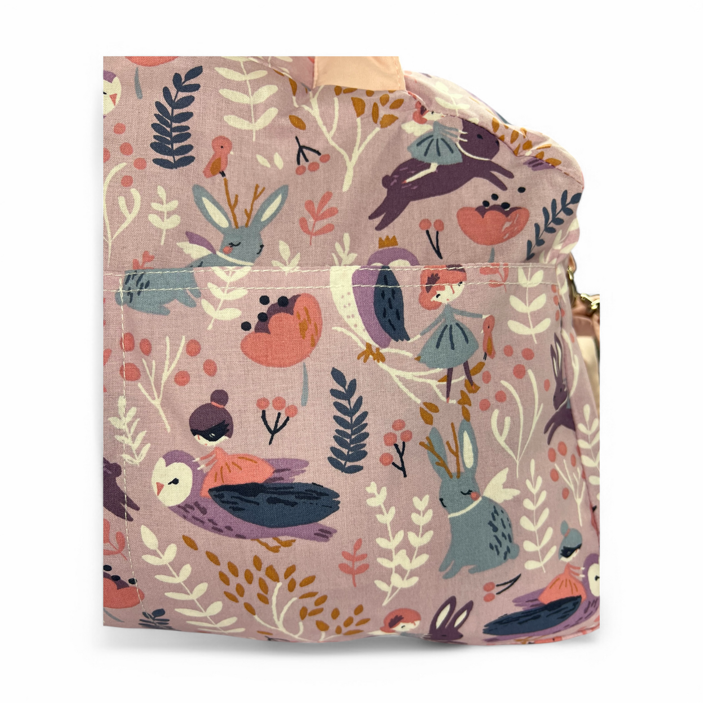 Shportë Udhëtimi për Fëmijë me Owl Forest Pattern