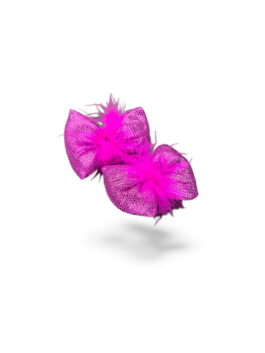 Set Shiritash me Penda Shkëlqyeshëse Fuchsia