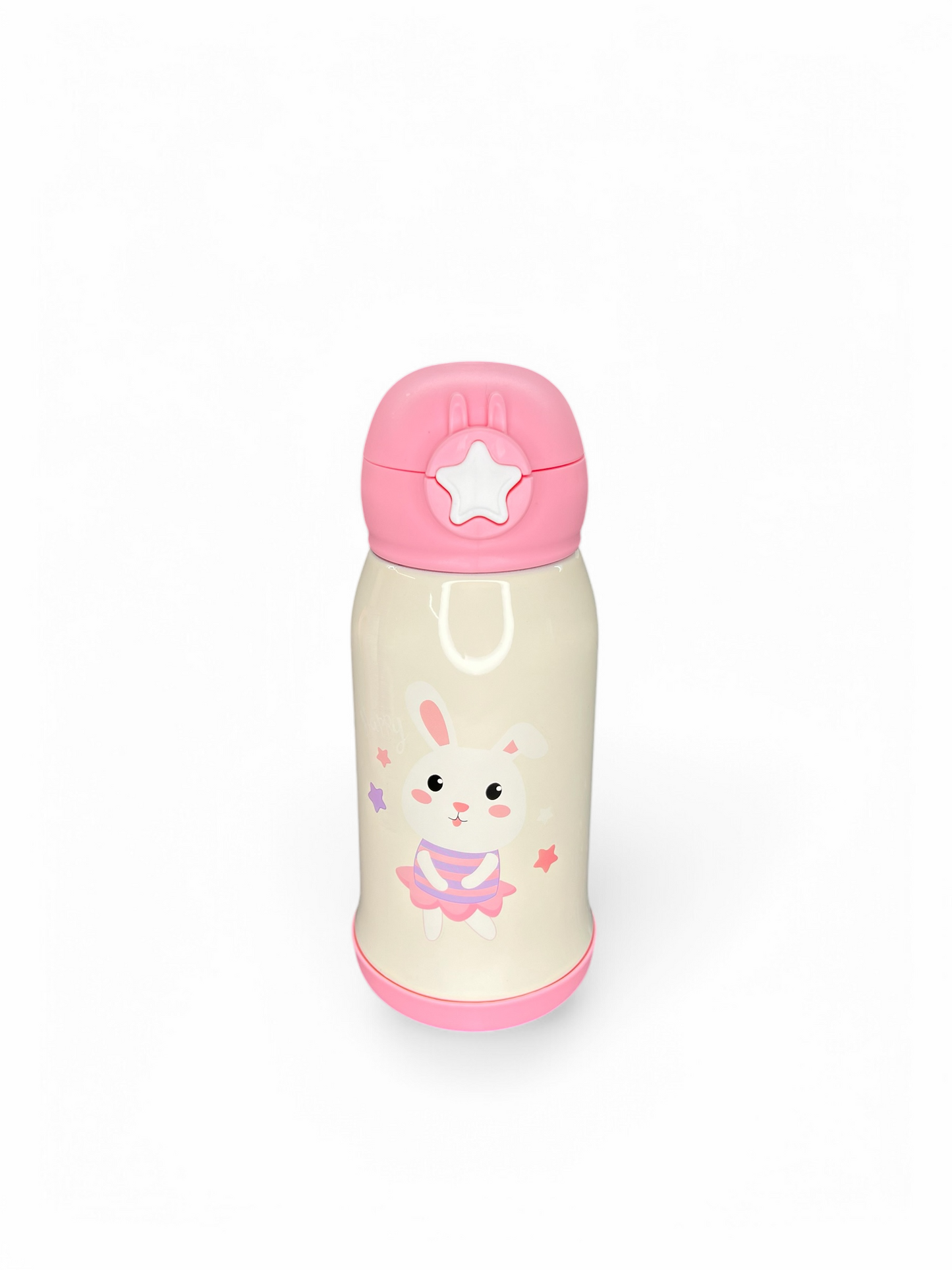 Shishe uji termike 600ml për fëmijë me banny, përfshin kapak shtesë dhe mbajtëse gote.