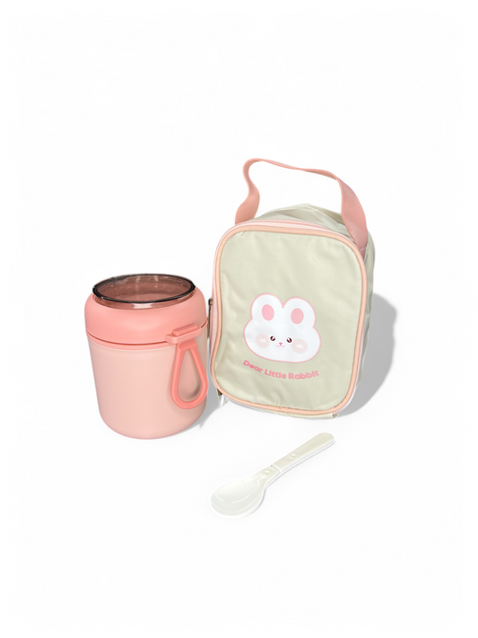 Termus 530 ml me çantë izotermike mbajtëse me bunny