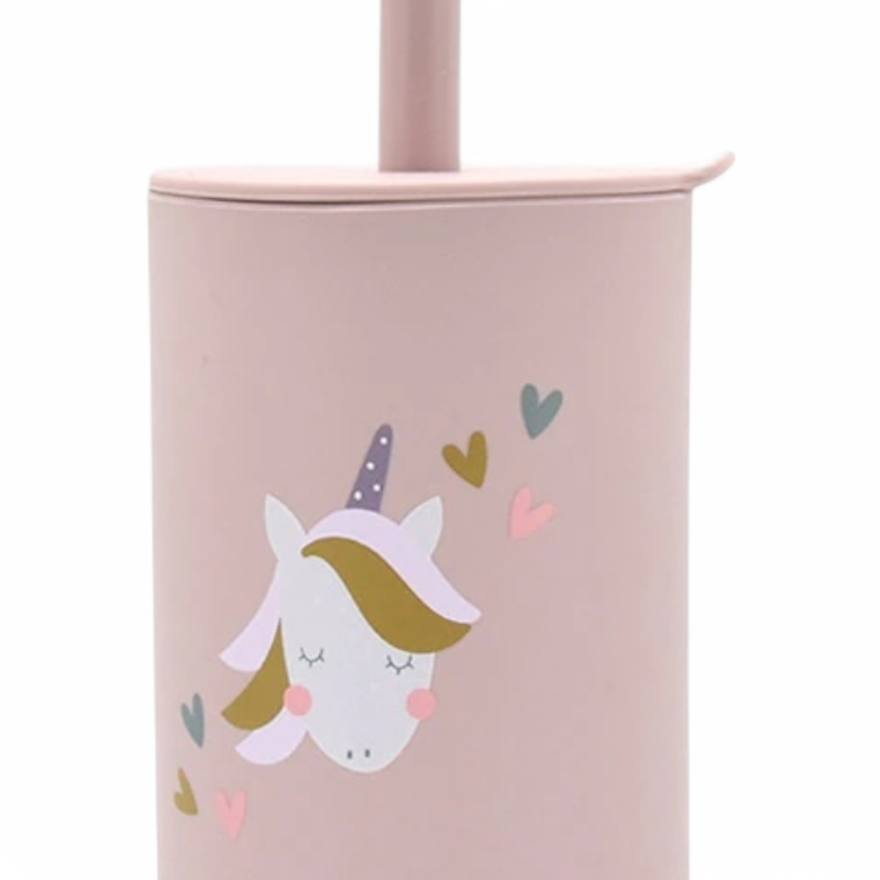 Kupë silikoni për fëmijë me shtrydhës (160ml) unicorn