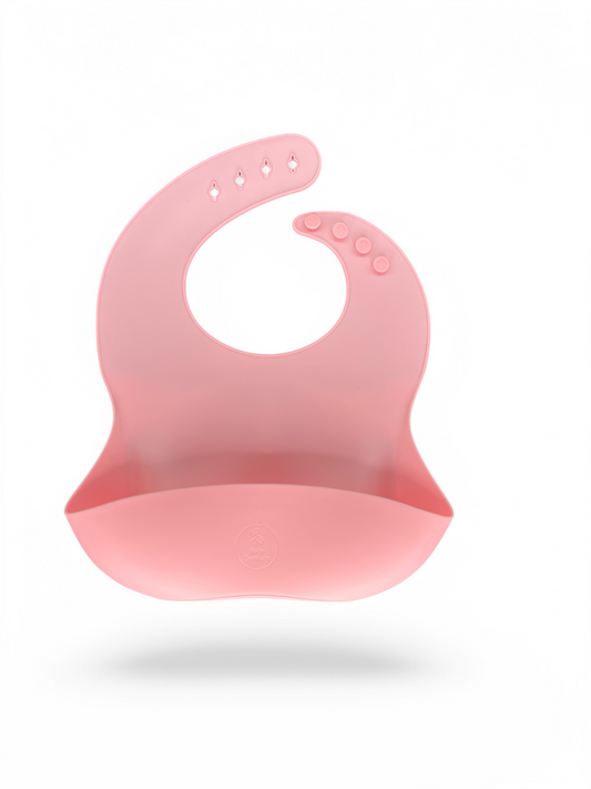 Bib silikoni pink